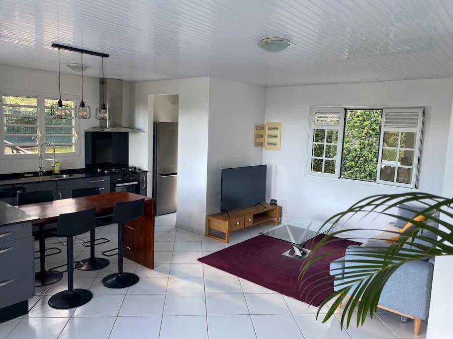 Les Terrasses De Maelle - Jolie Villa F4 Vue Mer Riviere-Salee Esterno foto