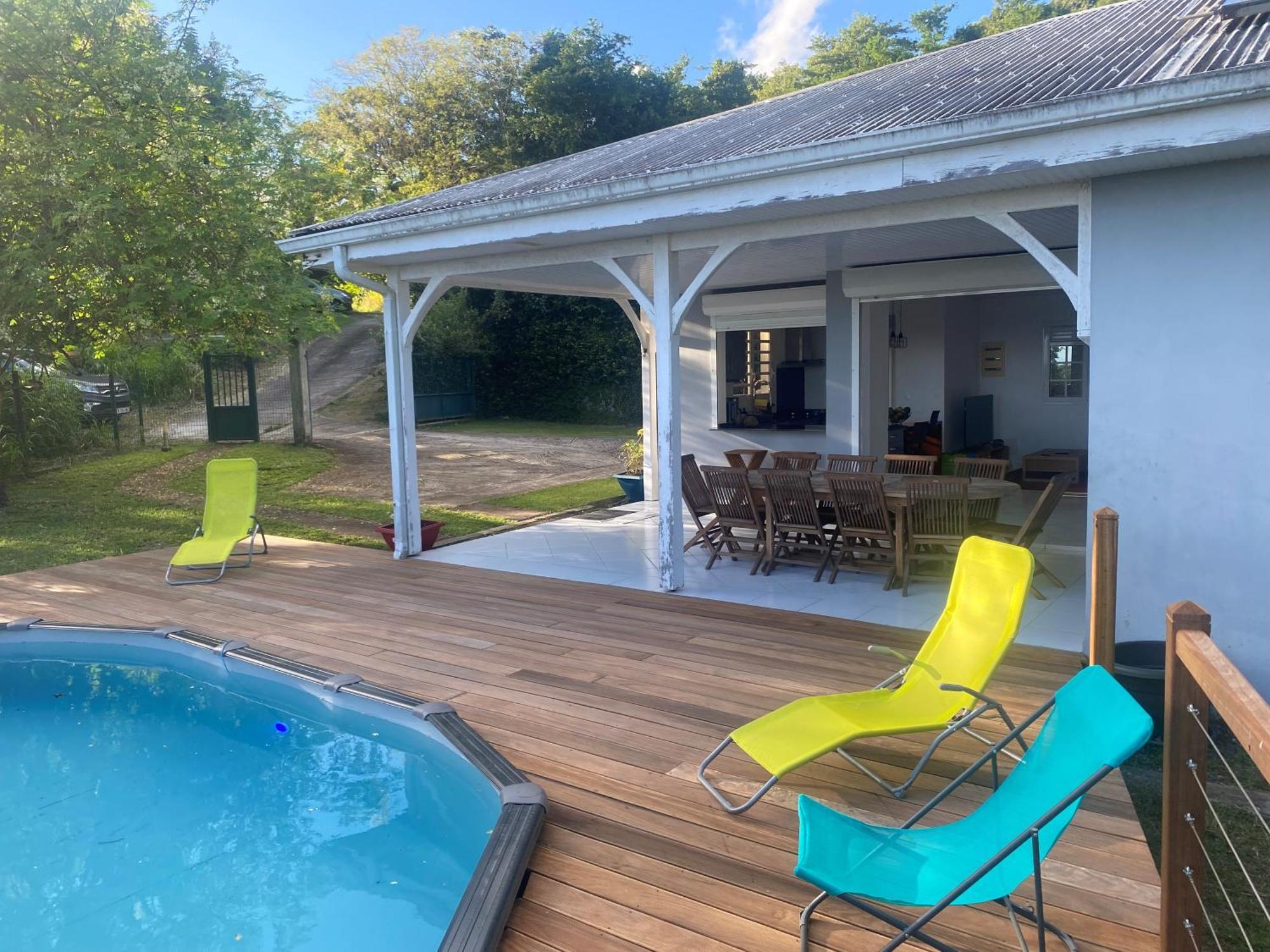 Les Terrasses De Maelle - Jolie Villa F4 Vue Mer Riviere-Salee Esterno foto