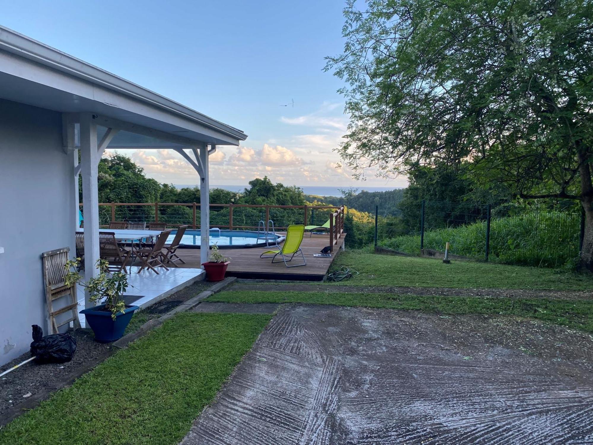 Les Terrasses De Maelle - Jolie Villa F4 Vue Mer Riviere-Salee Esterno foto